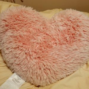 UGG heart pillow